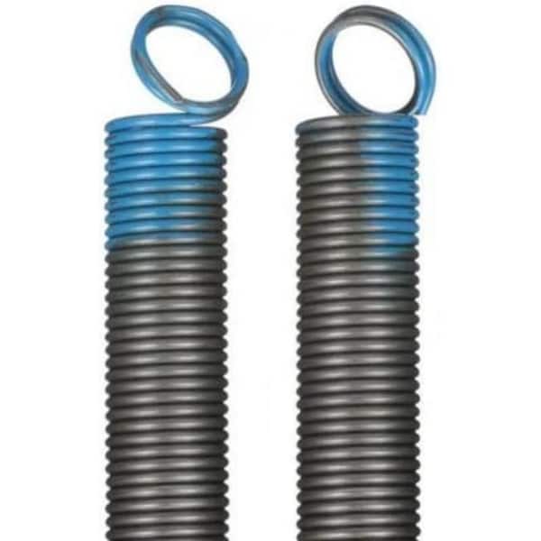 G.A.S. Hardware 90 lb. Heavy-Duty Double-Looped Garage Door Extension Spring 2-Pack - LIGHT BLUE ES-90-LIGHTBLUE - main